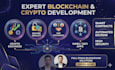 build crypto exchange website, crypto wallet, p2p exchange, blockchain defi app