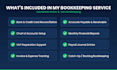 do bookkeeping for business, properties and e commerce accounts