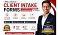 build client intake forms with workflow automation and integration using jotform