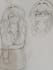 a custom anime character sketch