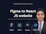 create a react landing page