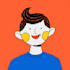 create simple cartoon portrait