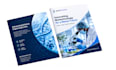design scientific biotech product catalog, brochure, spec sheet and datasheet