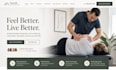 design squarespace chiroppractor website chiropractic clinic appointment website