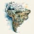 draw beautiful custom illustrated watercolour map