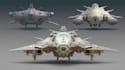 design futuristic sci fi spaceships and spacecraft art