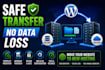 do wordpress migration, website transfer and hosting migration