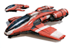 create an aircraft spaceship sci fi illustration