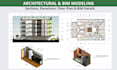 do precise 3d bim modeling and architectural design in revit