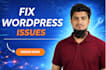 fix wordpress website errors, bugs, and issues