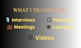 transcribe audio and video files accurately