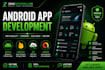develop a professional android app with firebase integration