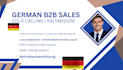 do german b2b cold calling, appointment setting and kaltakquise
