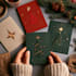 create a personalized christmas greeting card design