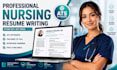 write optimized nursing resume healthcare resume  resume optimization cv editing