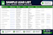 do targeted lead generation and prospect list building