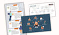 design business infographic and process flowchart
