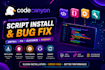 install PHP, codeigniter, laravel codecanyon script