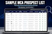 manually research and build targeted mca leads