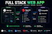 build a full stack web app with nextjs react nestjs and postgresql