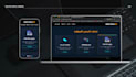 build a responsive landing page with HTML CSS and javascript