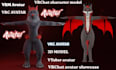 make vrchat avatar furry nsfw avatar 3d rigging modeling vrm vr avatar character