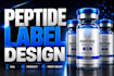 design professional fda compliant peptide labels