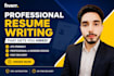 design a professional modern resume CV