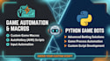 create custom game macros, autohotkey scripts and PC game automation, python bot