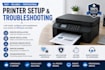 setup and troubleshoot printer and printer sharing