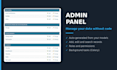 create a rest api backend with django or fastapi