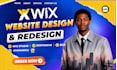 wix website design wix website development wix store design wix website redesign