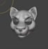 create a custom fursuit head base model for 3d printing