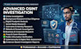 conduct a professional osint background check and investigation