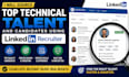 source top technical talent and candidates using linkedin recruiter
