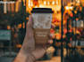 do premium coffee label, packaging, paper cup,
