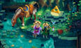 create pixel art backgrounds and illustrations for your game or stream