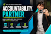 be your adhd body double, study buddy and accountability coach