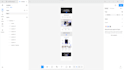 design landing page design with figma