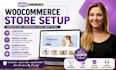 build woocommerce store with products listing and payment setup