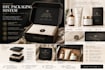 design a complete dtc packaging system with labels, dieline, and 3d mockup