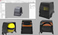 reverse engineer 3d scan mesh stl to cad step file for mechanical product design
