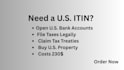 assist with itin application w7 form preparation and ein documentation