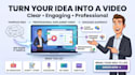 create a 2d animation saas explainer video, software explainer