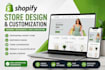 create a professional shopify website and online store