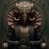 create dark art, metal, gothic illustration