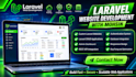 develop a professional laravel crud application  clean and responsive design