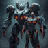 design sci fi mecha and robot concept art