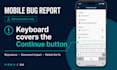 manually test your mobile app and report bugs