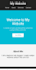 design a modern responsive HTML CSS website